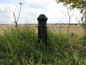 Greenwich Meridian Marker; England; Hertfordshire; Between Buckland & Barkway